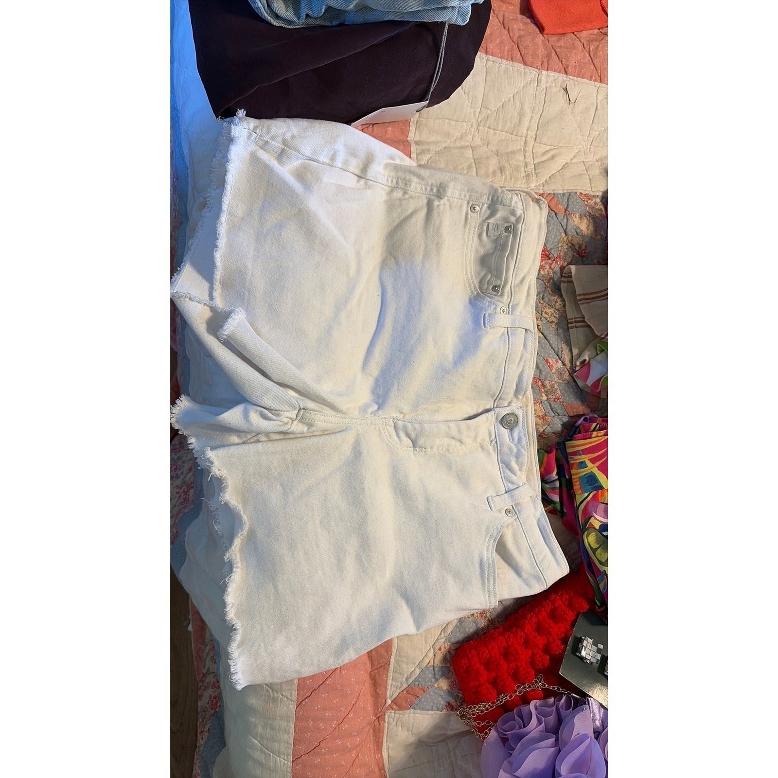 White 7 Brand Shorts